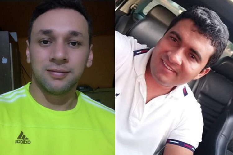 (Vítimas do duplo homicídio em São Bento: À esquerda: Josembergue Silva de Sousa, e à direita: Sandiego Araújo dos Santos – foto: reprodução/redes sociais)