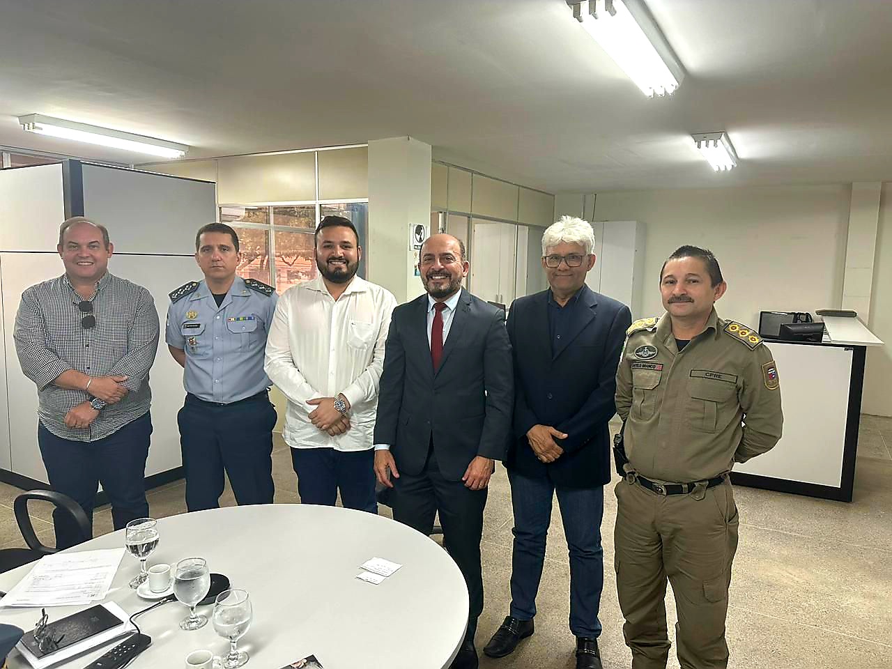 Blog CRN - Reunião com prefeito de Caicó, PGE e comandante da Polícia de Trânsito do RN